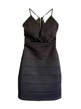 Emerald Sundae Black Mini Dress